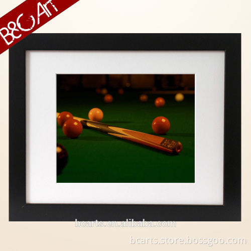 Billiards wall art elegant bedroom decor custom made oil paintings